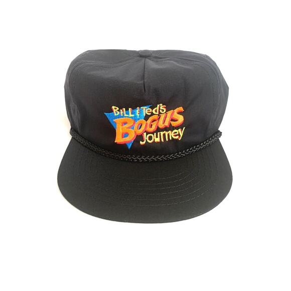 Vintage 90’s Bill and Ted’s Bogus Journey Movie Promo Snapback Hat New Old Stock - Picture 1 of 7